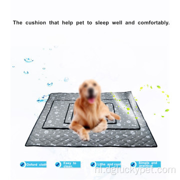 Ademend antislip anti-vuil hondenvoertuigmat Huisdierkussen